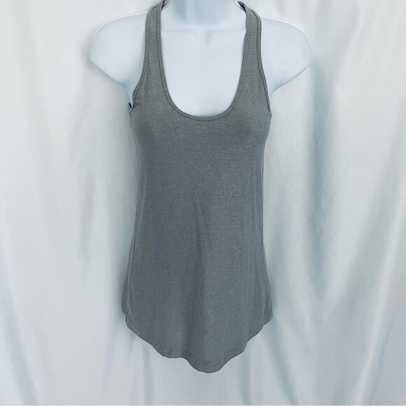 Lululemon Gray Racerback Tank Top 6 - Picture 1 of 9